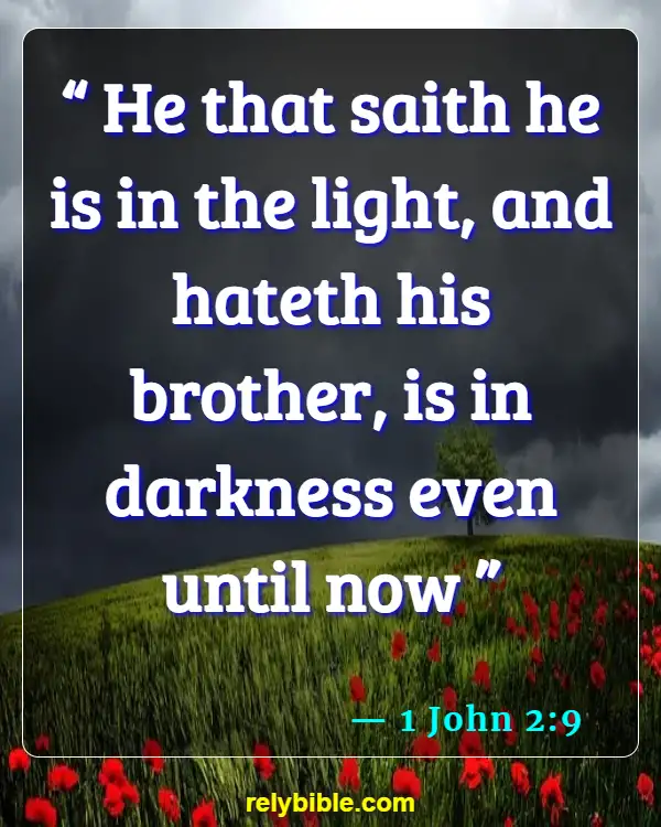 Bible Verse (1 John 2:9)