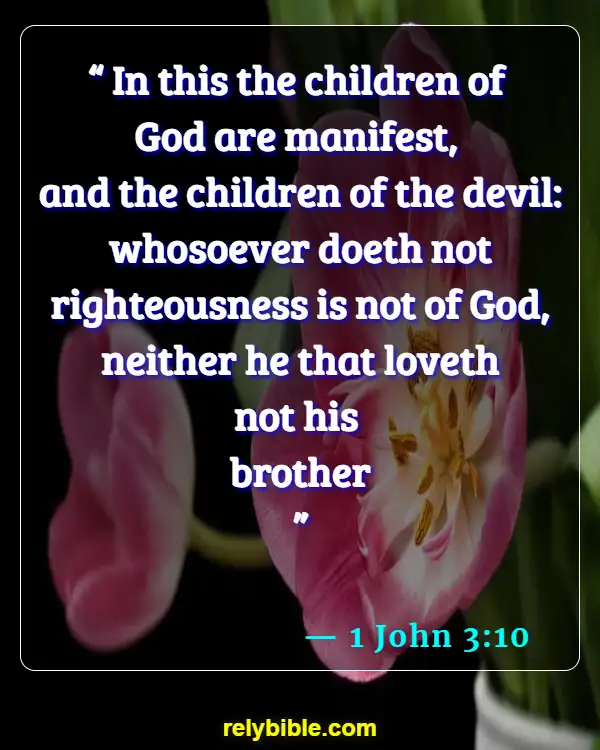Bible verses About Assurance Of Salvation (1 John 3:10)