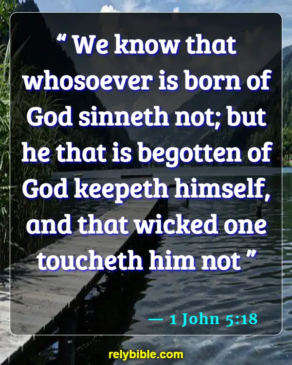 Bible Verse (1 John 5:18)