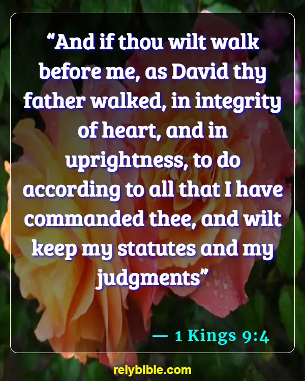 Bible Verse (1 Kings 9:4)