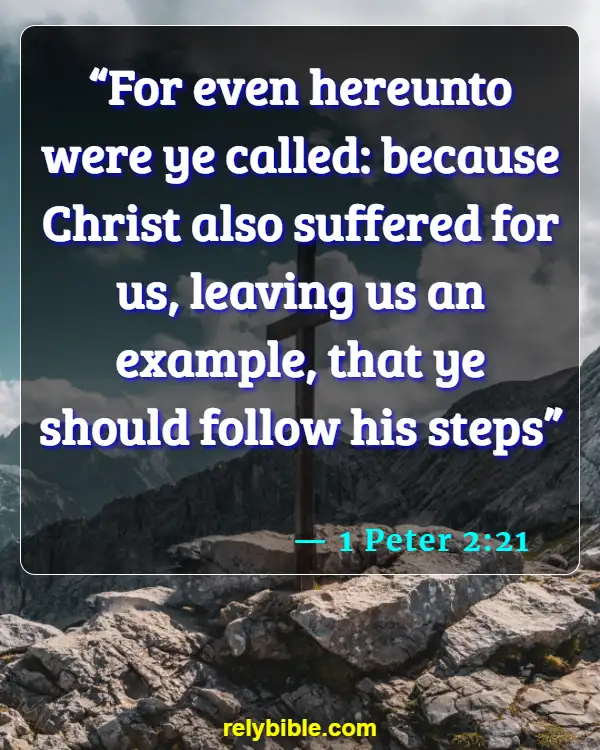 Bible verses About Smoking (1 Peter 2:21)