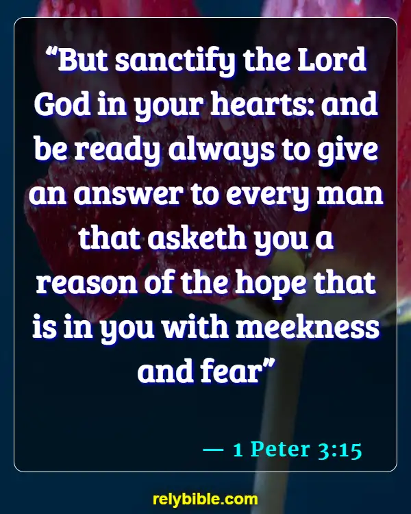 Bible verses About Wives Submitting (1 Peter 3:15)