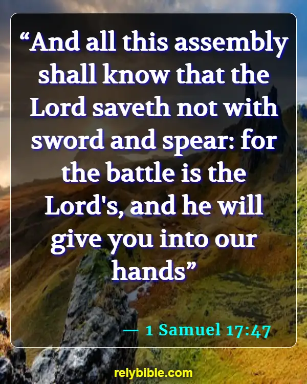 Bible Verse (1 Samuel 17:47)
