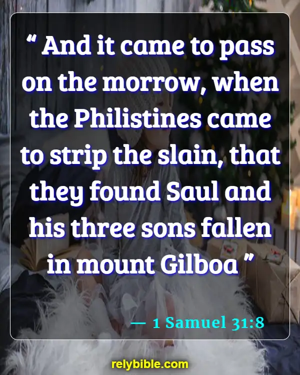 Bible Verse (1 Samuel 31:8)