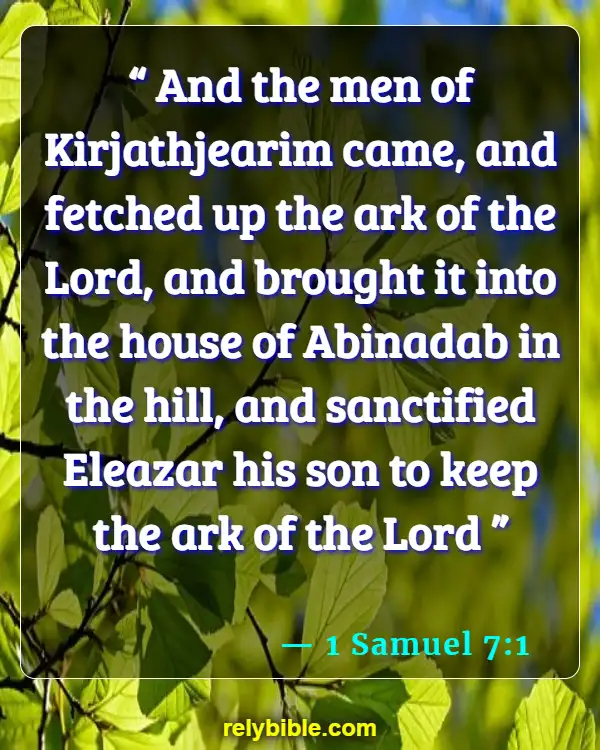 Bible Verse (1 Samuel 7:1)