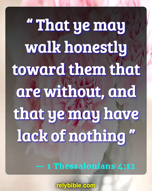Bible Verse (1 Thessalonians 4:12)