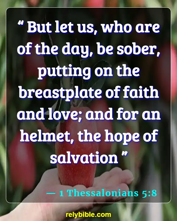 Bible Verse (1 Thessalonians 5:8)
