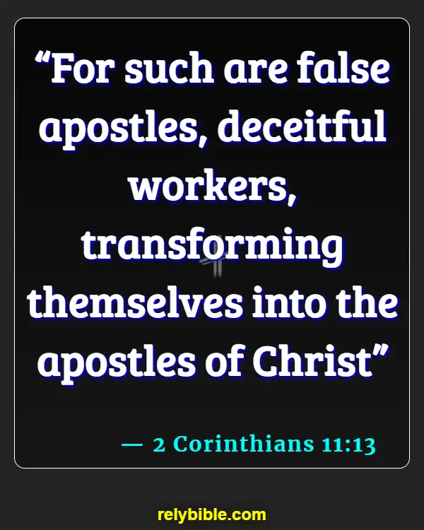 Bible Verse (2 Corinthians 11:13)