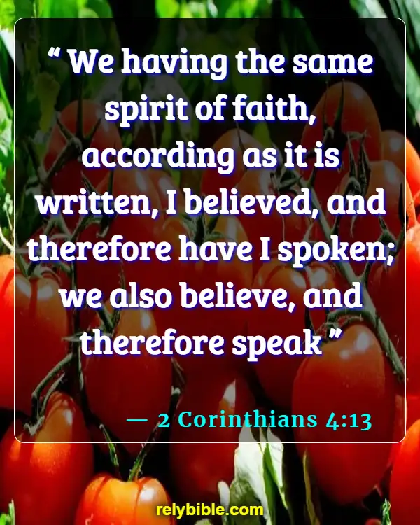 Bible Verse (2 Corinthians 4:13)
