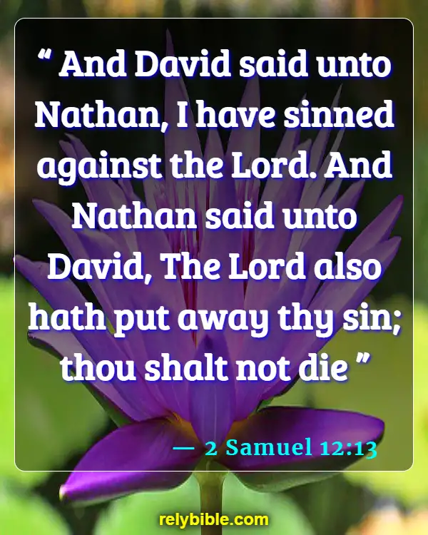 Bible verses About Repenting (2 Samuel 12:13)
