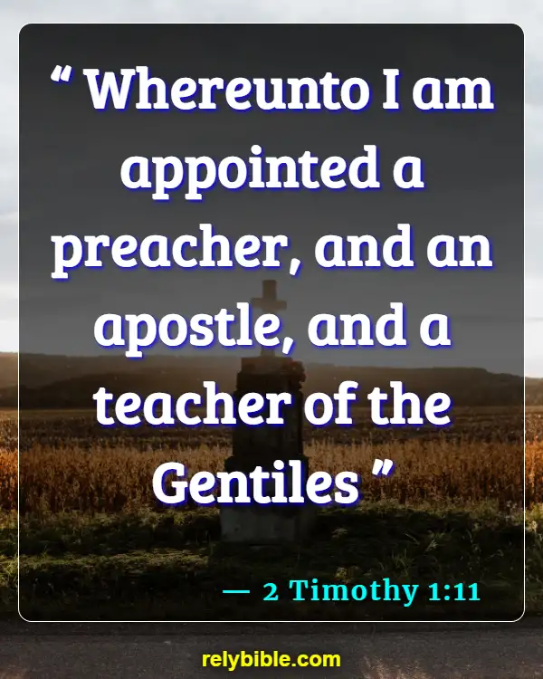 Bible Verse (2 Timothy 1:11)