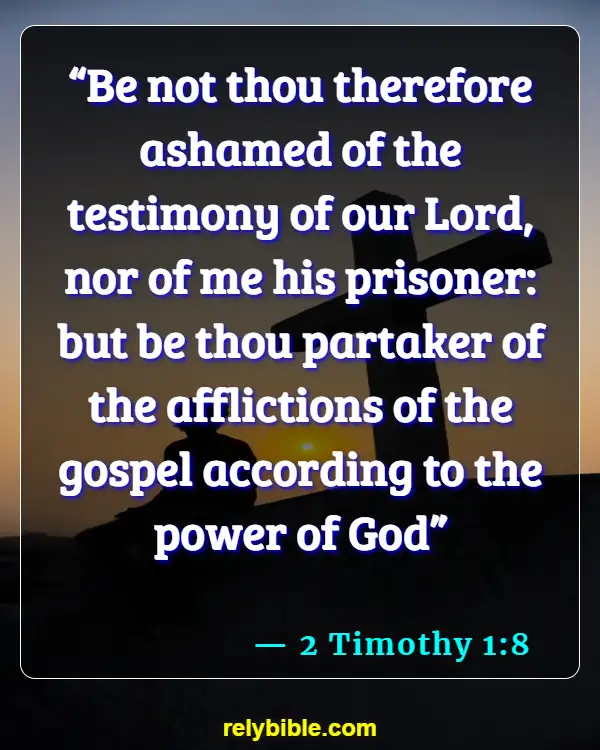 Bible Verse (2 Timothy 1:8)