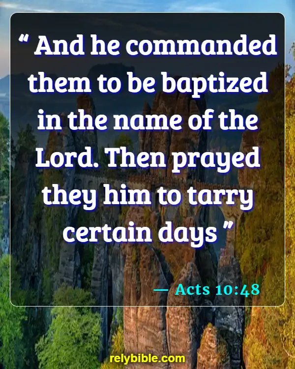 Bible Verse (Acts 10:48)