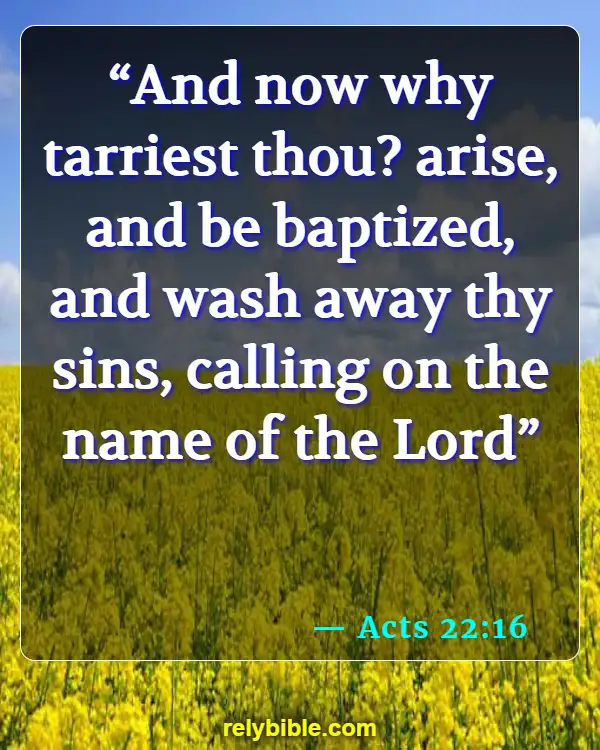 Bible verses About Repenting (Acts 22:16)