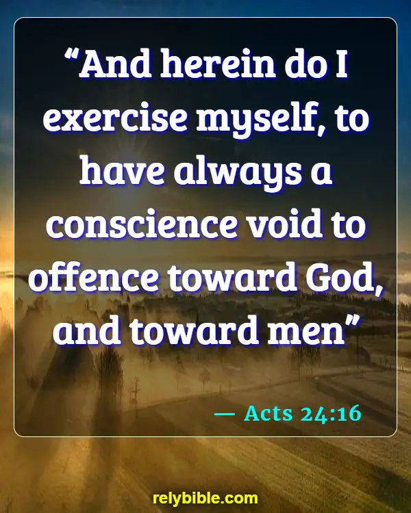 Bible Verse (Acts 24:16)