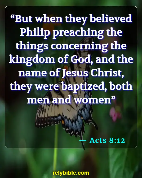 Bible Verse (Acts 8:12)