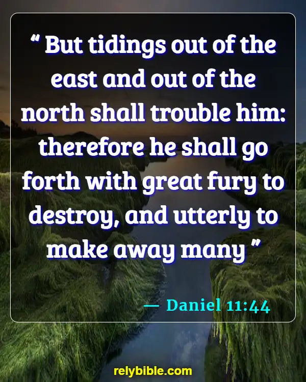 Bible Verse (Daniel 11:44)