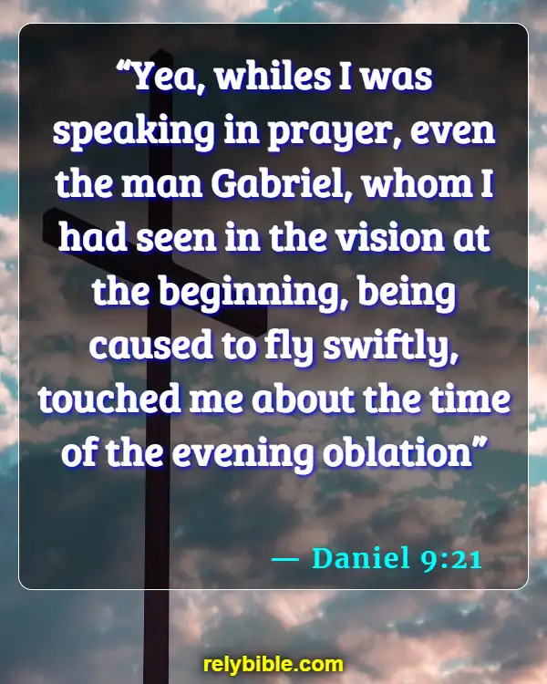 Bible Verse (Daniel 9:21)