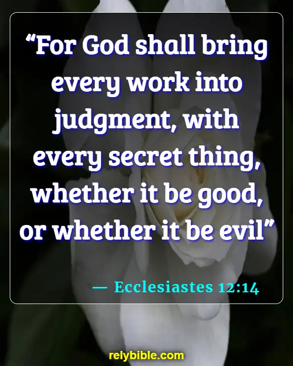 Bible Verse (Ecclesiastes 12:14)