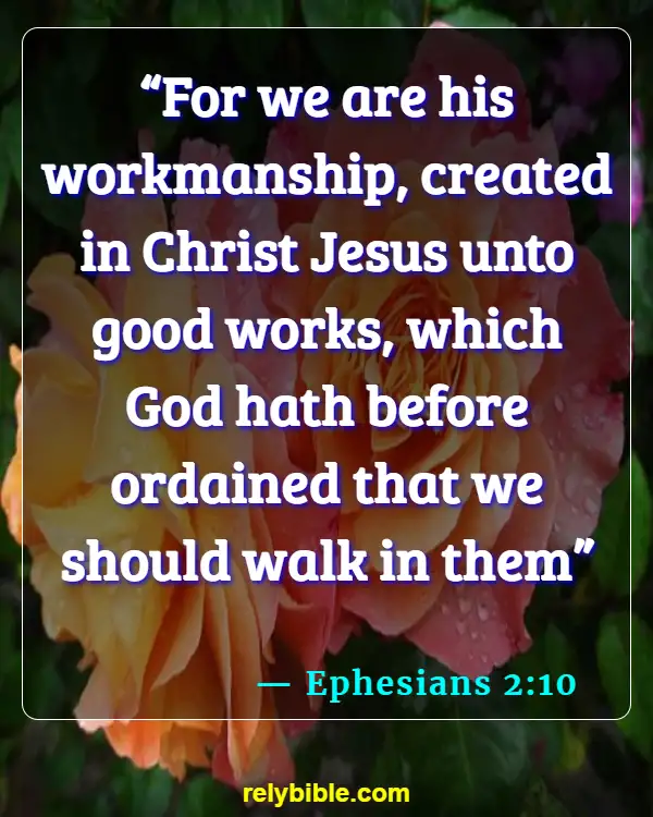 Bible verses About Serving (Ephesians 2:10)
