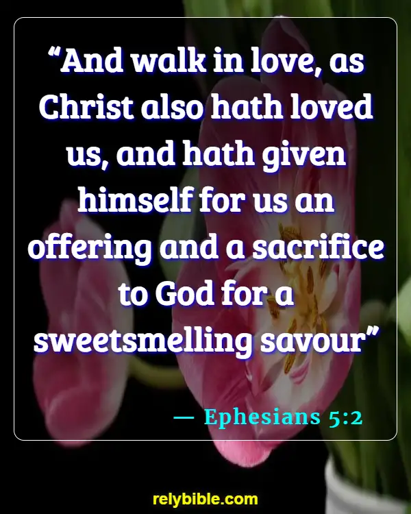 Bible verses About Jesus Love (Ephesians 5:2)