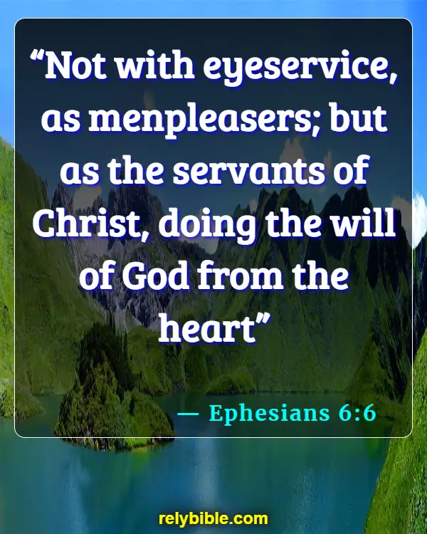 Bible Verse (Ephesians 6:6)