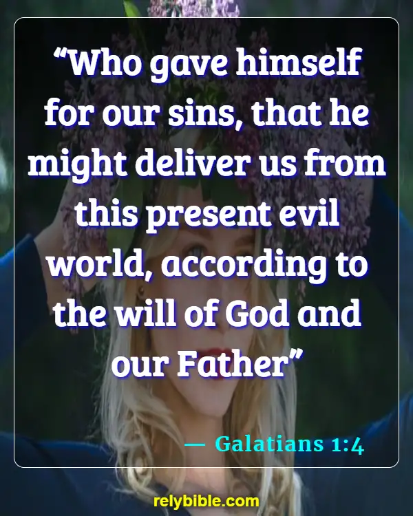 Bible Verse (Galatians 1:4)