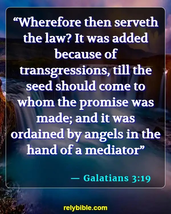 Bible Verse (Galatians 3:19)