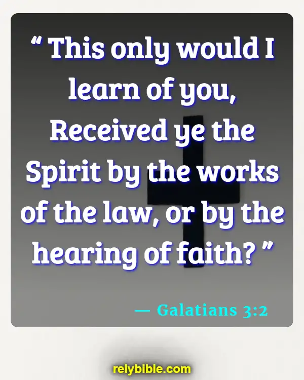 Bible Verse (Galatians 3:2)