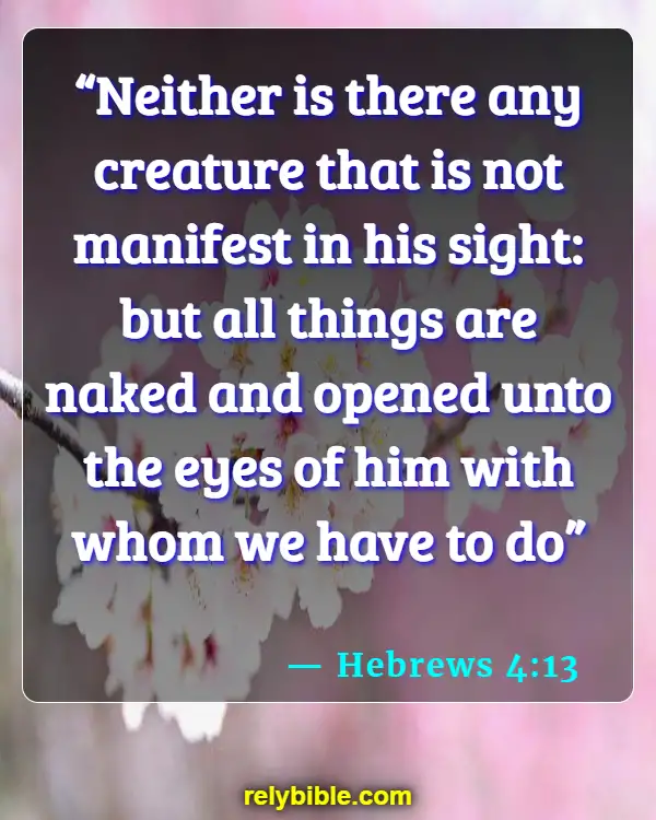 Bible Verse (Hebrews 4:13)