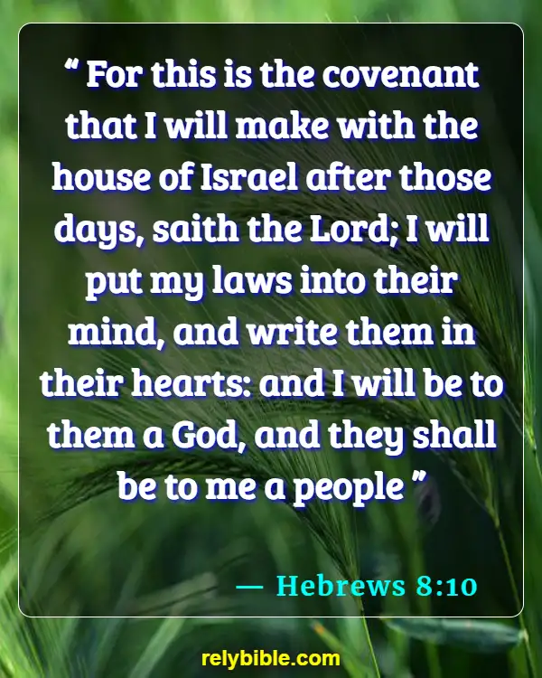 Bible Verse (Hebrews 8:10)