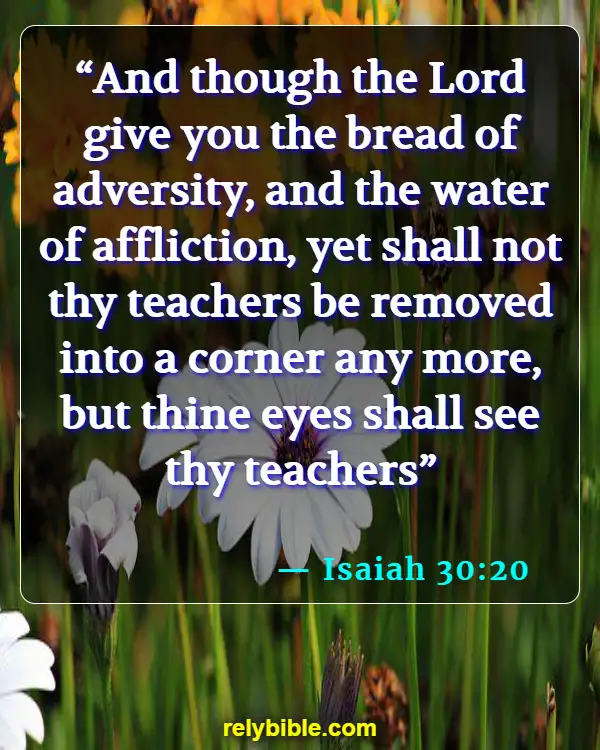 Bible Verse (Isaiah 30:20)