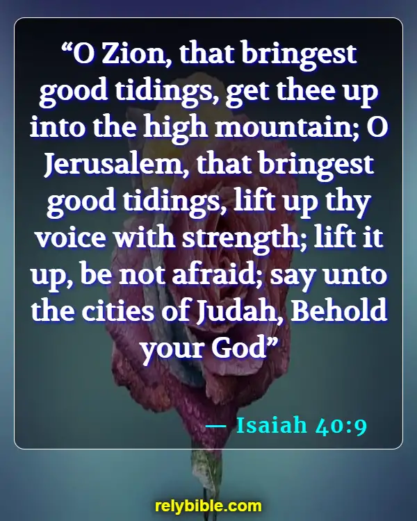 Bible Verse (Isaiah 40:9)