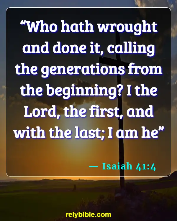 Bible Verse (Isaiah 41:4)