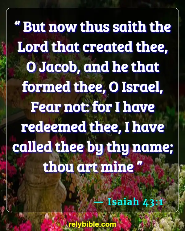 Bible Verse (Isaiah 43:1)