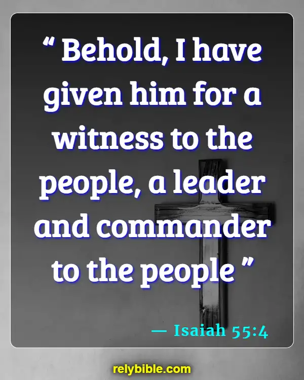 Bible Verse (Isaiah 55:4)