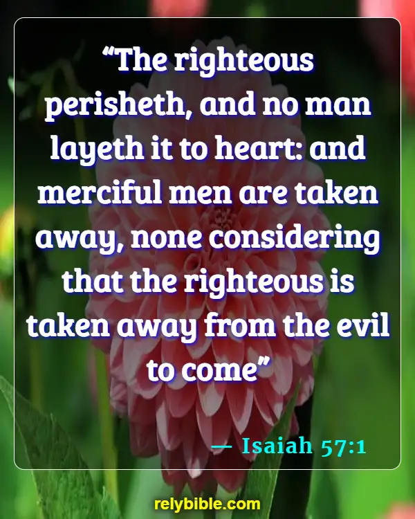 Bible Verse (Isaiah 57:1)