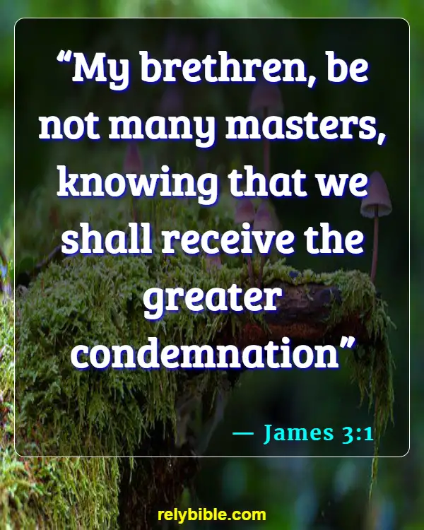 Bible Verse (James 3:1)
