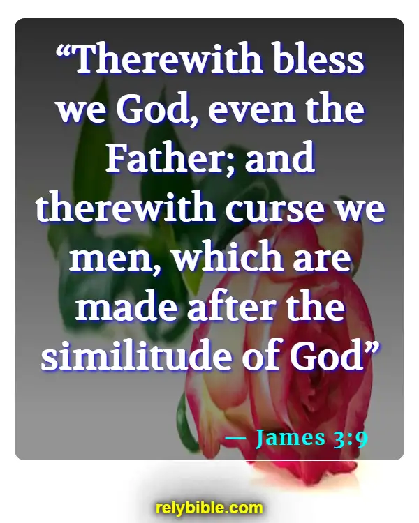 Bible Verse (James 3:9)