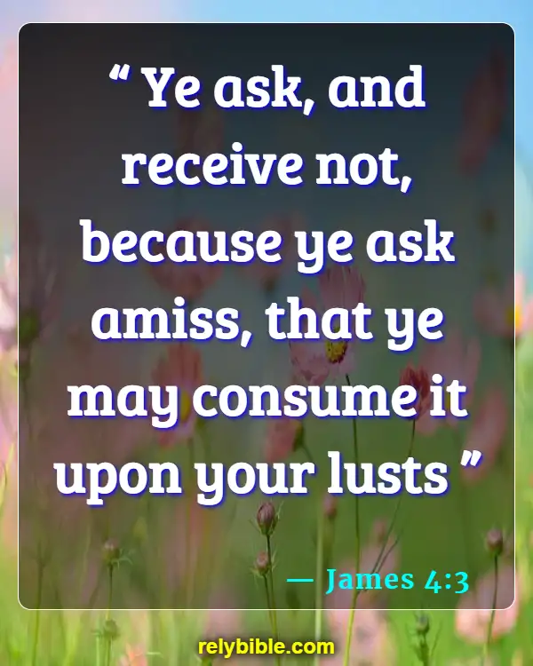 Bible Verse (James 4:3)