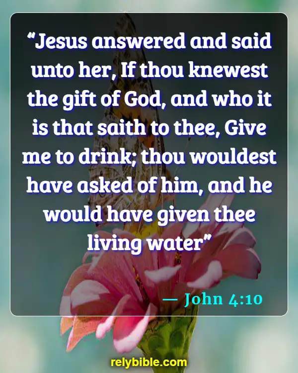 Bible Verse (John 4:10)