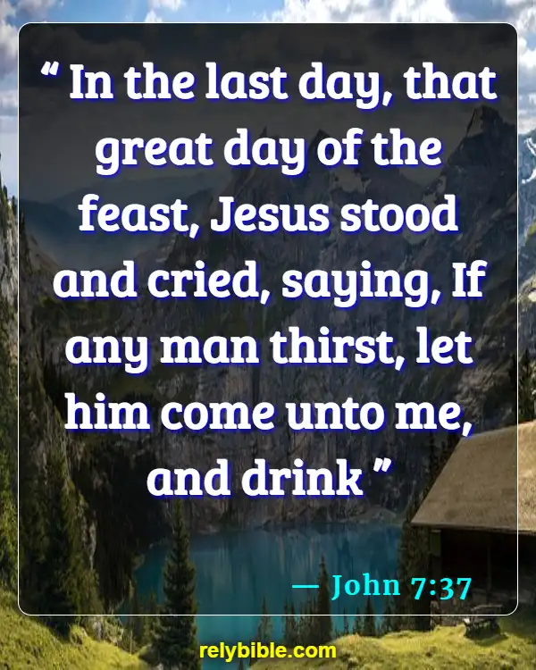 Bible Verse (John 7:37)