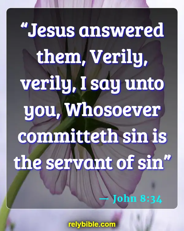 Bible Verse (John 8:34)