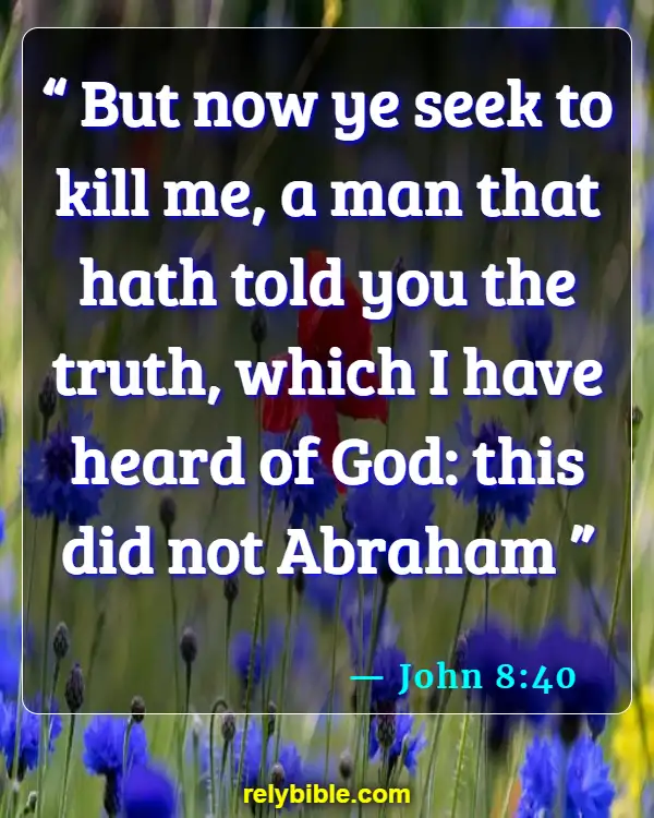 Bible Verse (John 8:40)