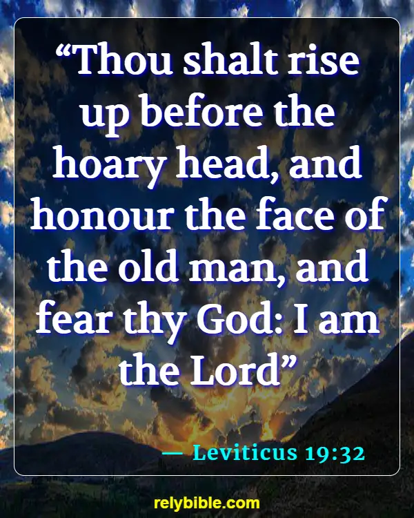 Bible Verse (Leviticus 19:32)