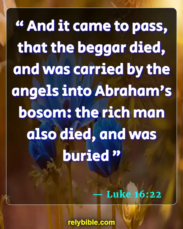 Bible Verse (Luke 16:22)