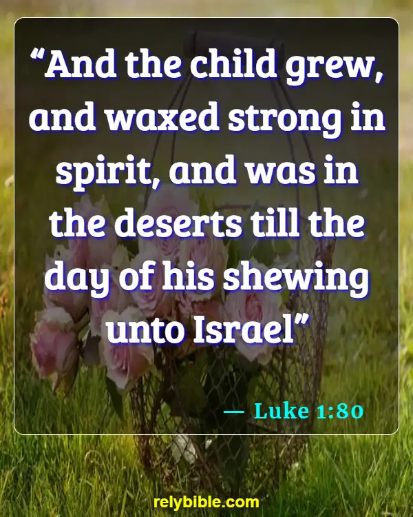 Bible Verse (Luke 1:80)