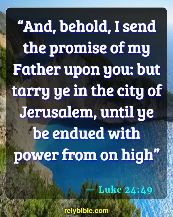Bible Verse (Luke 24:49)