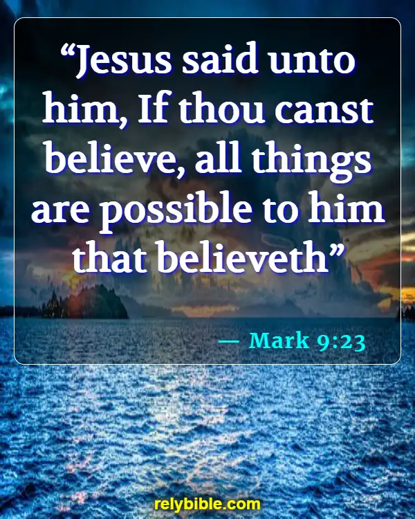 Bible Verse (Mark 9:23)