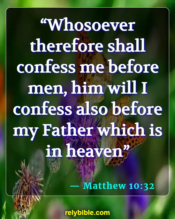 Bible Verse (Matthew 10:32)